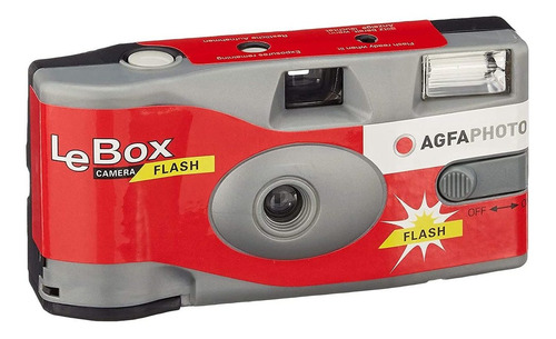 Agfa 10 Camara Desechabl Agfaphoto Lebox Apx Iso 400 Film-