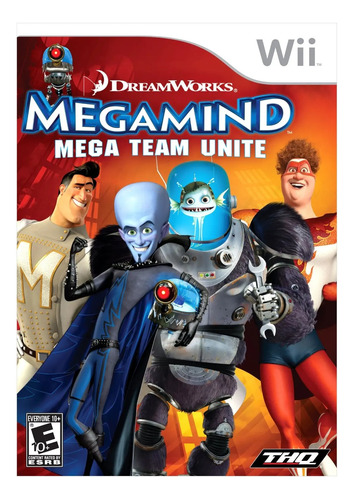 Megamind: Mega Team Unite - Nuevo Y Sellado-wii