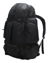Comprar Mochila Trekking Kossok Mochilero Camping 60 Litros Lluvia Color Negro Diseño de la tela Liso
