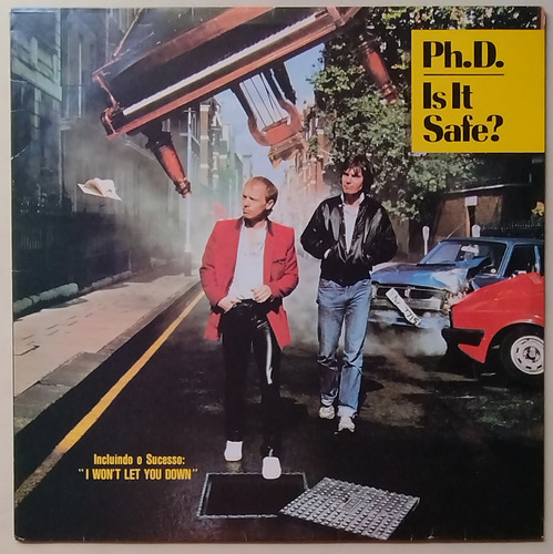 Lp Phd Is It Safe? Jim Diamond I Wont Let You Down 83 Vinil (Usado)