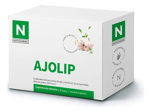 Ajolip + Vitamina C 90 Comprimidos Natufarma