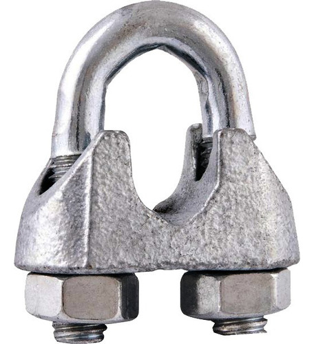 Clip Grampo Para Cabo De Aço 3,2mm - 1/8