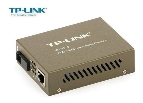 Convertidor De Medio Wdm Tp-link Mc112cs Fibra S M Sc 20km