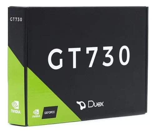 Placa De Vídeo Nvidia Geforce Duex Gt730 4gb Ddr3 128bit