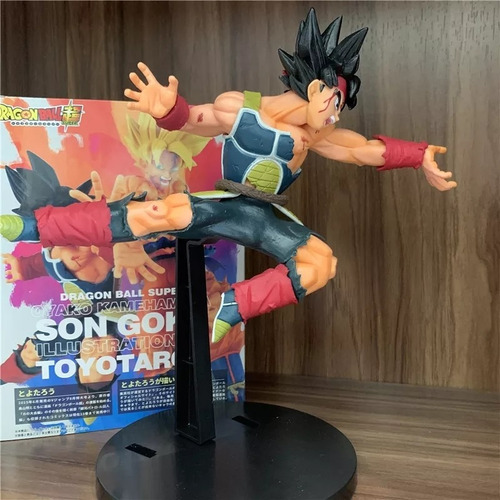 Son Goku Toyotarou / Bardock Bandana Con Caja 18 Cms