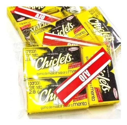 Bromas Chiclets X 6 Cajitas Total De 12 Pastillitas Surtidos