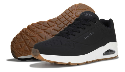 Tenis Skechers Uno Hombre 52458blk
