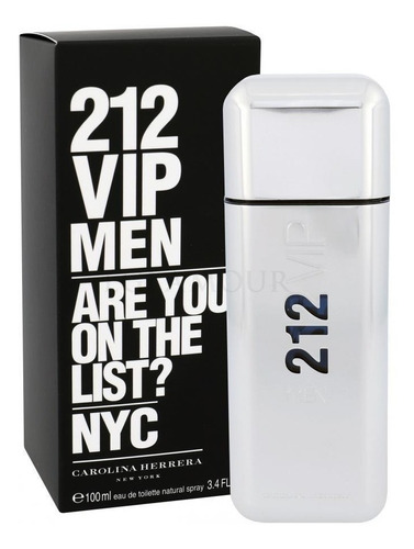 212 Vip Men Carolina Herrera Edt Perfume Hombre 100ml