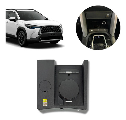 Carregador Sem Fio Celular Indução Corolla Cross 2025