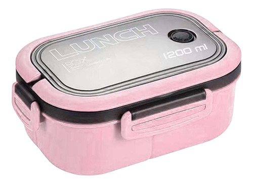 1200 Ml Bento Box Lunch Container 2 Capas 3 Compartimentos