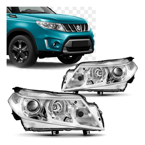 Par Farol Vitara 2016 2017 2018 2019 Elétrico Com Motor Tyc
