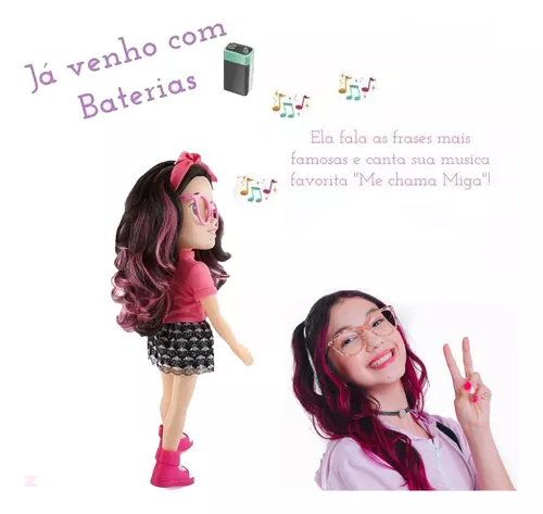 Boneca r Luluca Canta E Fala Frases Original Estrela