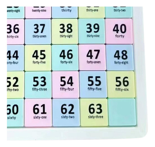 Inteligencia De Rompecabezas De Diapositivas Numéricas 8x8