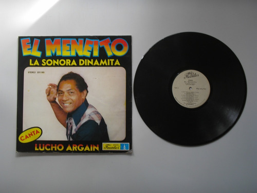 Lp Vinilo La Sonora Dinamita Lucho Argain El Meneito Col1978