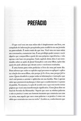 Livro Do Berço Ao Altar O Que Aprendi Como Pai De Três Filhos De Josué Gonçalves