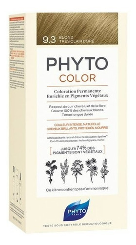 Lote 5* Phytocolor Set 9.3 - Very Light Blonde - Remate