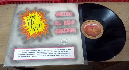 Los Pif Paf Cortate El Pelo Cabezon 1986 Disco Lp Vinilo