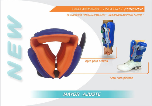 Imagen 4 de 7 de Tobilleras Para Correr - Muñequera | 3kg El Par | Running