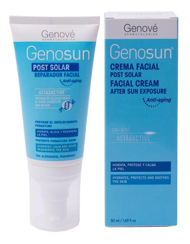 Genosun Reparador Facial 50 Ml Tipo de piel Normal