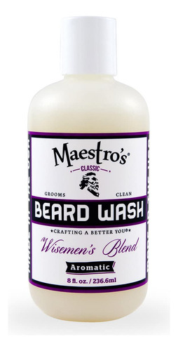 Maestro's Classic Beard Wash - Limpiador Suave Y Totalmente.