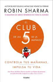 Libro El Club De Las Cinco De La Mañana Controla Tus Mañana