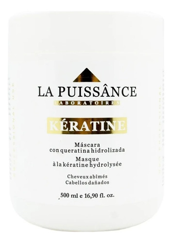 La Puissance Keratina Anti Frizz Máscara Pelo Dañado X 500ml