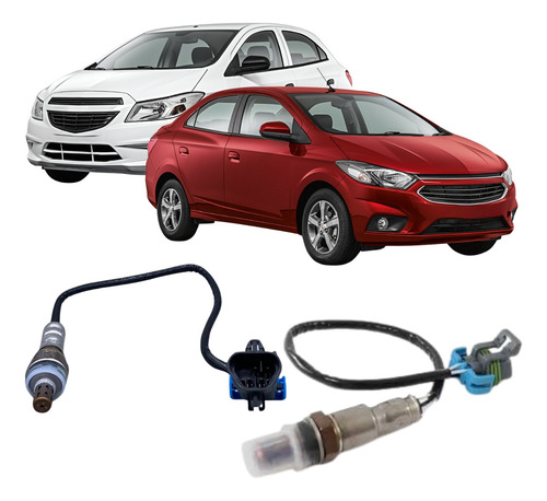 Kit Sonda Lambda Onix Prisma 1.0 1.4 2013 A 2015 Pre E Pos