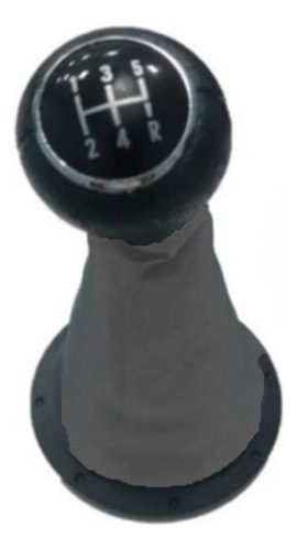 Coifa De Câmbio Bola Gol G3 00 A 05 Cinza Com Aro Cromado
