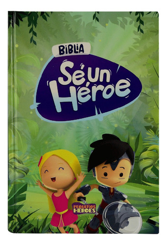 Biblia Tla Sé Un Héroe Tapa Dura Para Niños (5199)