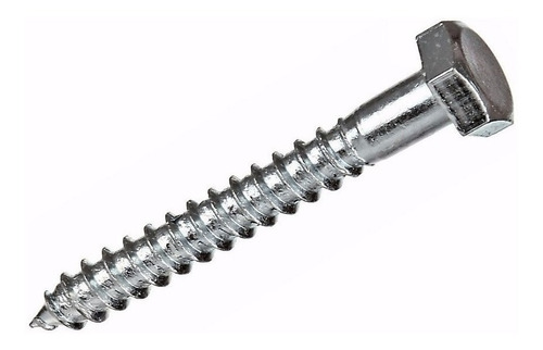 Tornillo Tirafondos Zincados 1/4 X 3 1/2 - X200u - Bul