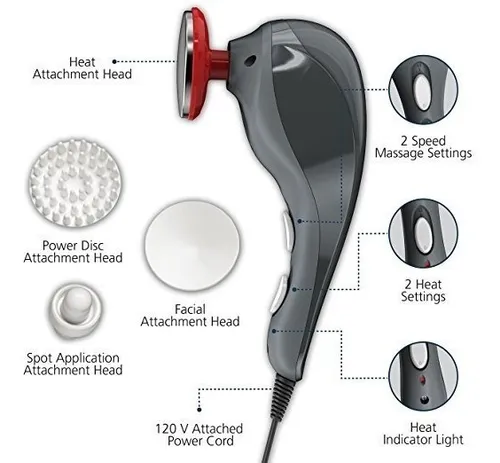 Wahl masajeador heat therapy hotsell