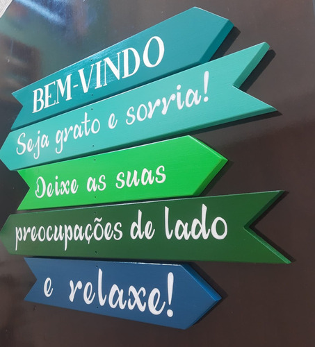 Placas Com Frases Positivas, Bem-vindo, Natureza, Seja Grato