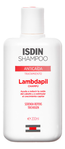 Shampoo Anticaída Isdin Lambdapil Revitaliza Y Nutre 200ml