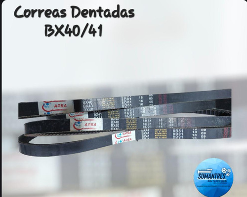 Correas Industriales Agricolas - Automotriz Tipo B X 40 41