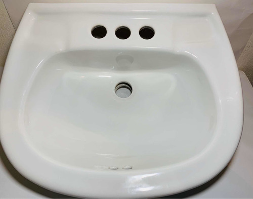 Lavabo De Cerámica Blanco Baño Grifería Calidad A Foset