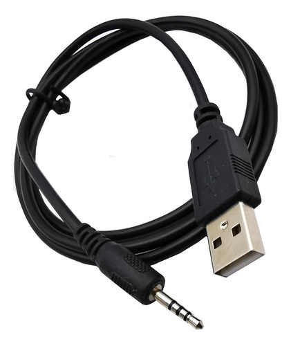Cable De Carga De Audífonos Bluetooth Usb A 2,5mm