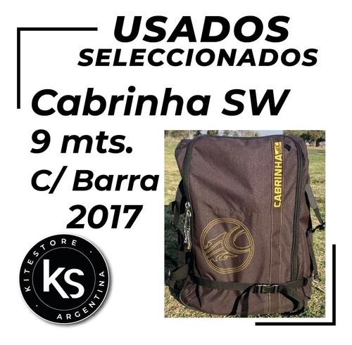 Cabrinha Switchblade 09 Mts C/ Barra - 2017. Estado Bueno 
