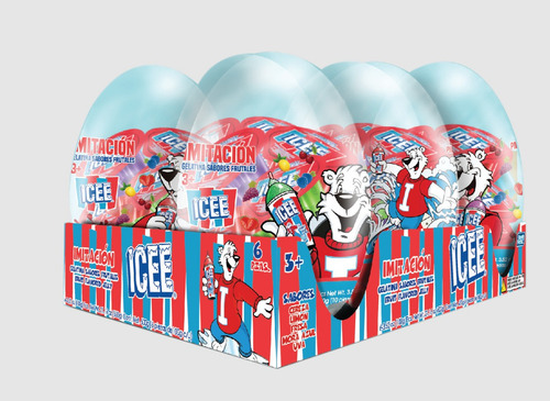 Gomita Icee Jelly frutas con azucares 140g 14 u