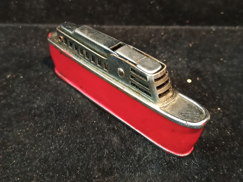 Antiguo Encendedor Sarome Símil Barco A Bencina (Usado)