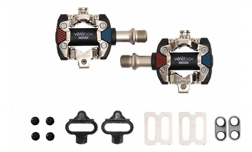 Pedal Clip 9/16 Mtb C/ Rolamento - Velo Box