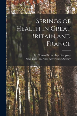 Libro Springs Of Health In Great Britain And France - Cun...