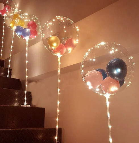 Imagen 4 de 10 de Globo De Latex Metalizados Satinados R5 12 Piezas Decoracion