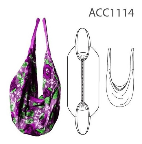 ( Moldes De Ropa)  Bolso Foular Acc 1114