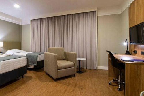 Imagem 4 de 15 de Transamerica Executive Bela Cintra - Flat Para Investimento No Pool Hoteleiro. - Sf32564