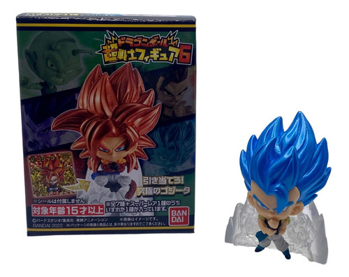 Bandai Dragón Ball Super Warrior Ss Gogeta Blue 5cm