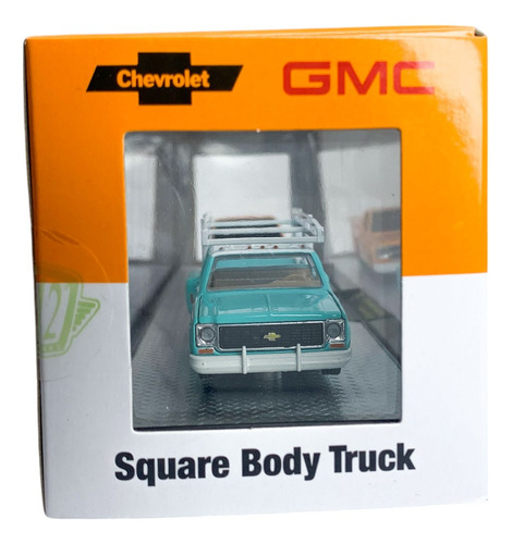Cheyenne Super 1973 Y Sierra Grande 1975 M2 Escala 1/64 1:64 Color Cian/naranja