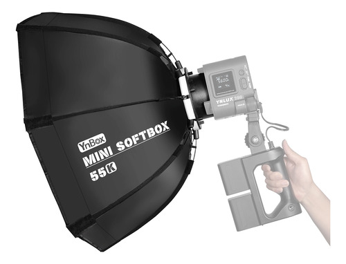 Softbox Ynlux100 Octagon Con Vídeo Y Fotografía Profesional