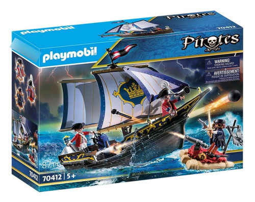 Playmobil Barco Carabela Con Pirata
