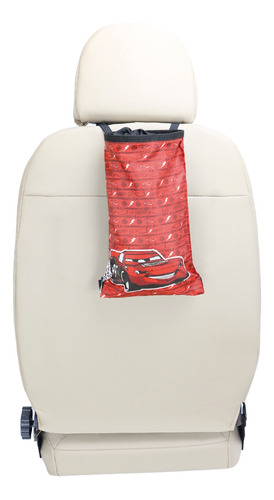 Cesto Bolsa Porta Botella Mate Objeto Auto Niños Disney Cars