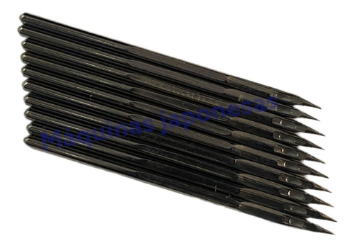 Imagen 3 de 4 de Agujas Para Maquinas De Coser Cerradora De Costales 10 Pzs